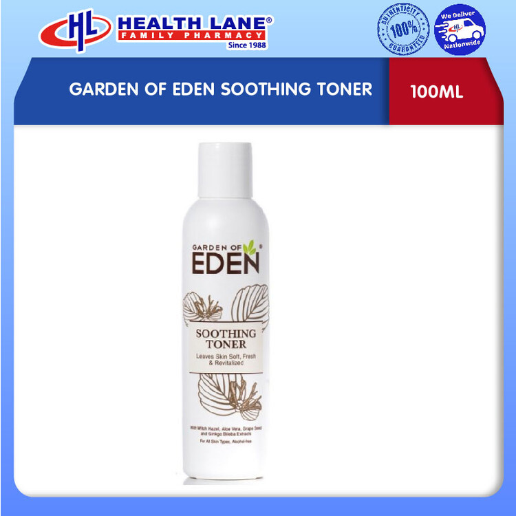 GARDEN OF EDEN SOOTHING TONER (100ML)